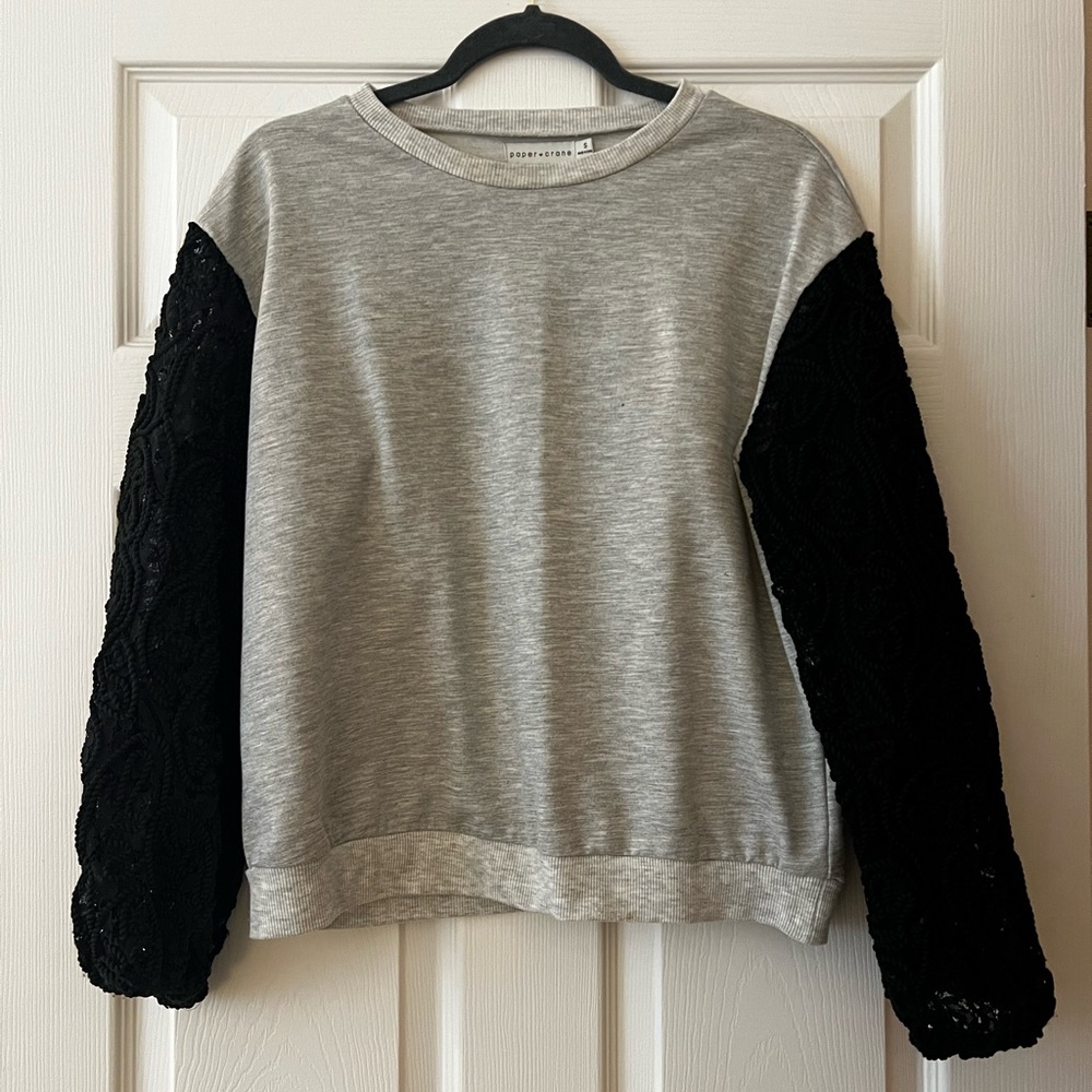 Paper crane sweater - size S